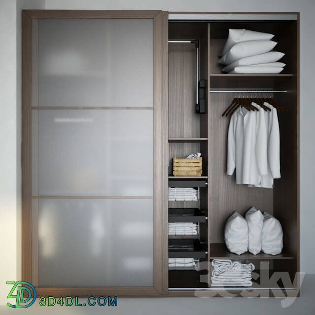 Wardrobe _ Display cabinets - Wardrobe Mebelux Asceta