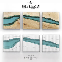Other decorative objects - RIVER DIVIDED 