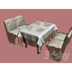 Table _ Chair - pr_mougl_nyj d_cor _ 2 sofas 
