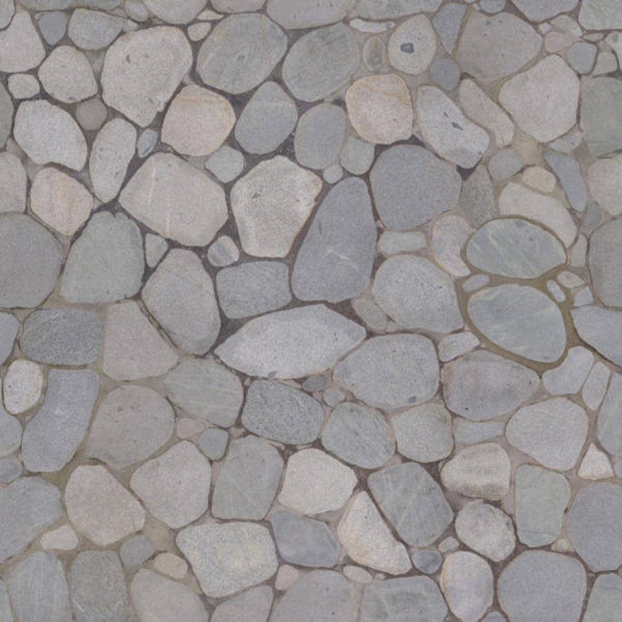 City Street Sidewalk Cobblestone (001)