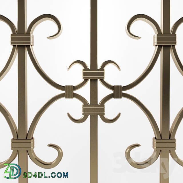 Other architectural elements - forged fence