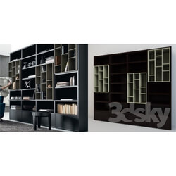 Wardrobe _ Display cabinets - Wall BoConcept Lecco DK 2_ 3 x 2_ x 0_ 41 