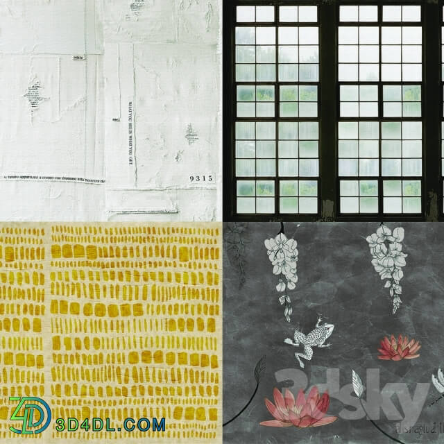 Wall covering - Wall_deco - Contemporary Wallpaper Pack 22
