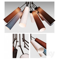 Ceiling light - KARE Pendant Lamp Multi Speaker 10-lite 