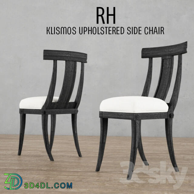 Chair - RH-KLISMOS UPHOLSTERED SIDE CHAIR