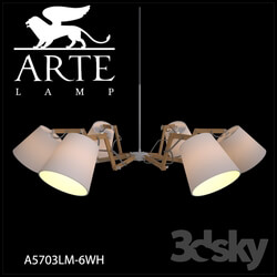 Ceiling light - Chandelier ArteLamp A5703LM-6WH 