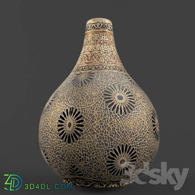 Vase - aindesign-moroccan vase ouf