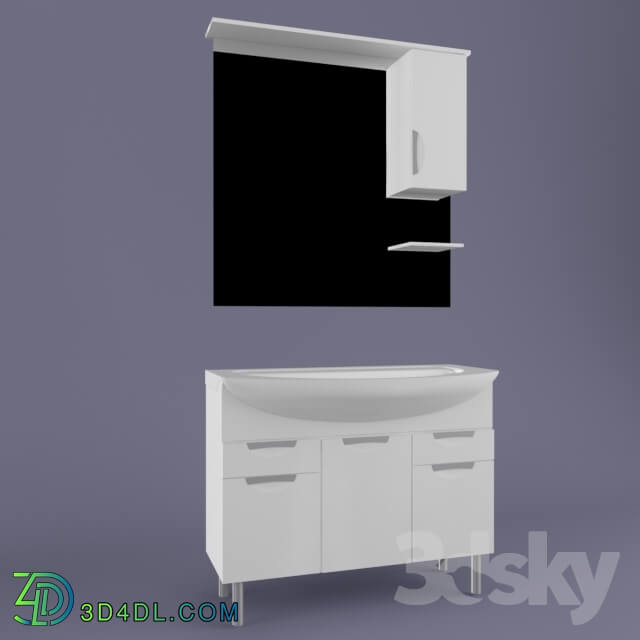 Bathroom furniture - Gemelli _ Cosmo 90