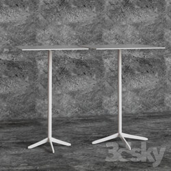 Chair - Plank MISTER X table Mod. Mod. 9510-71 _70x70_ _ Mod. 9511-71 _80x80_ 