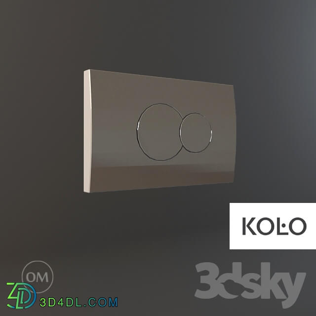 Bathroom accessories - KOLO Wc button eclipse