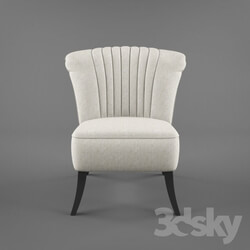 Arm chair - Bright Home Ampudia Beige Linen Modern Accent Chair 