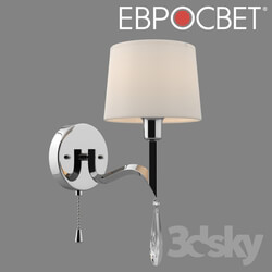 Wall light - OM Bra with lampshade Eurosvet 10093_1 Strotskis 