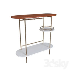 Table - Tiered bar console 