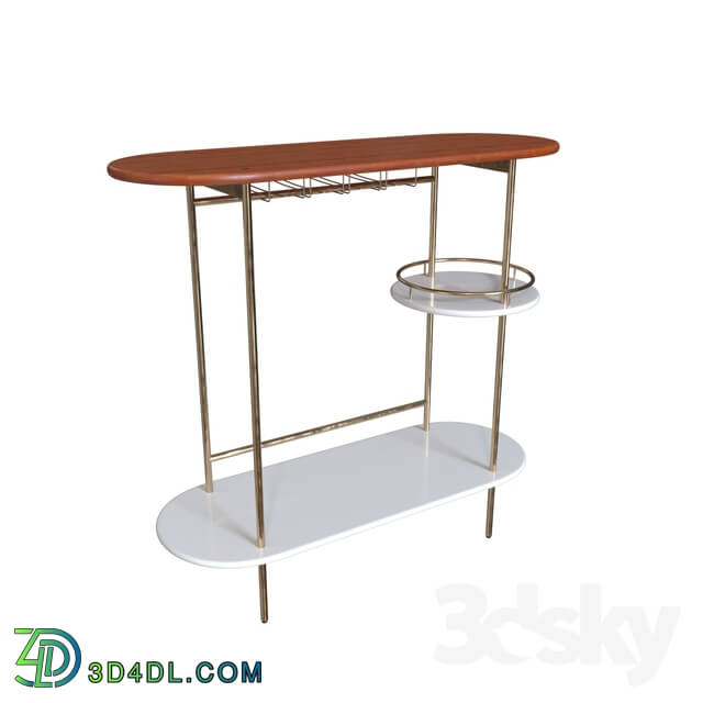 Table - Tiered bar console