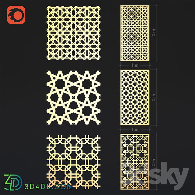 Other decorative objects - Islamic 3d panel