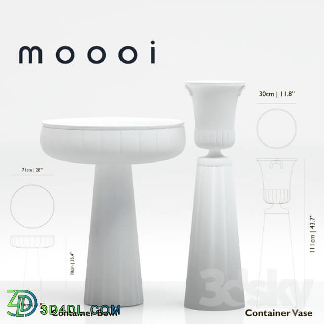 Vase - Container Vase_Bowl_ MOOOI