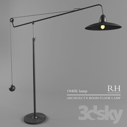 Floor lamp - 1940S ARCHITECT__39_S BOOM FLOOR LAMP 