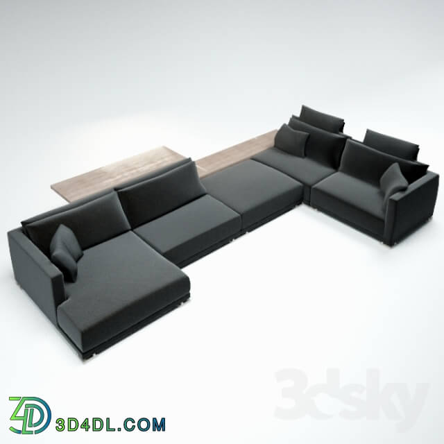 Sofa - poliform bristol 04