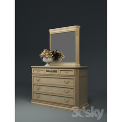 Sideboard _ Chest of drawer - Commode _Bristol__ light 