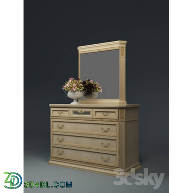 Sideboard _ Chest of drawer - Commode _Bristol__ light