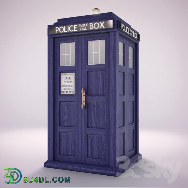 Building - Doctor who. Tardis