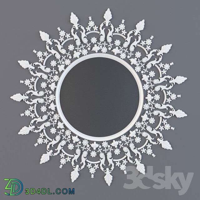 Decorative plaster - Mirror mouldings