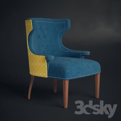 Arm chair - Colorful vintage armchair 