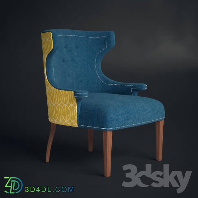 Arm chair - Colorful vintage armchair