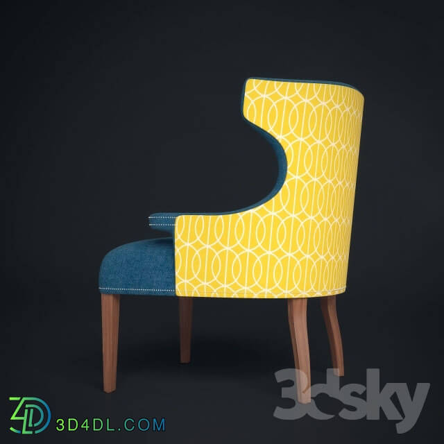 Arm chair - Colorful vintage armchair