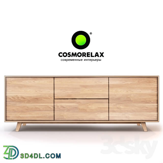 Sideboard _ Chest of drawer - Cosmorelax _ Buffet 2 doors 1 drawer Function