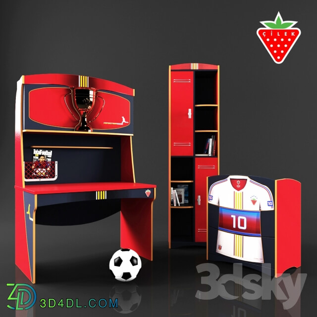 Full furniture set - children__39_s furniture Cilek_ a series of Football