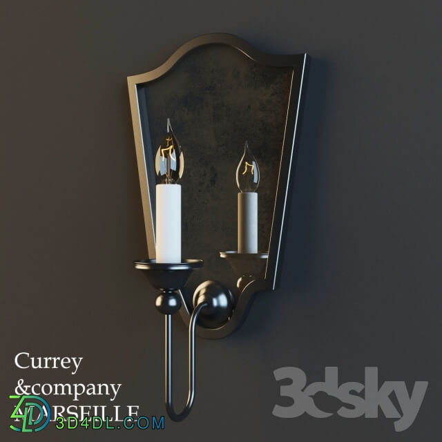 Wall light - Currey_Company MARSEILLE