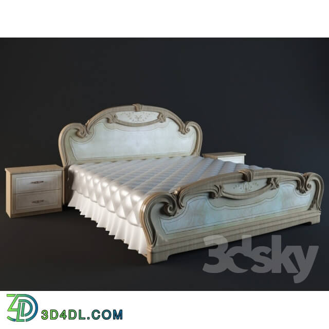 Bed - pseudo classic bed