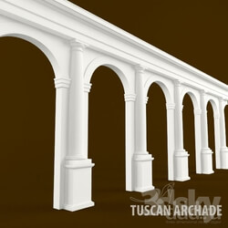 Other architectural elements - TUSCAN ARCHADE _ exact propotions 