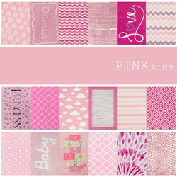 Miscellaneous - 18 kids carpets colour PINK 