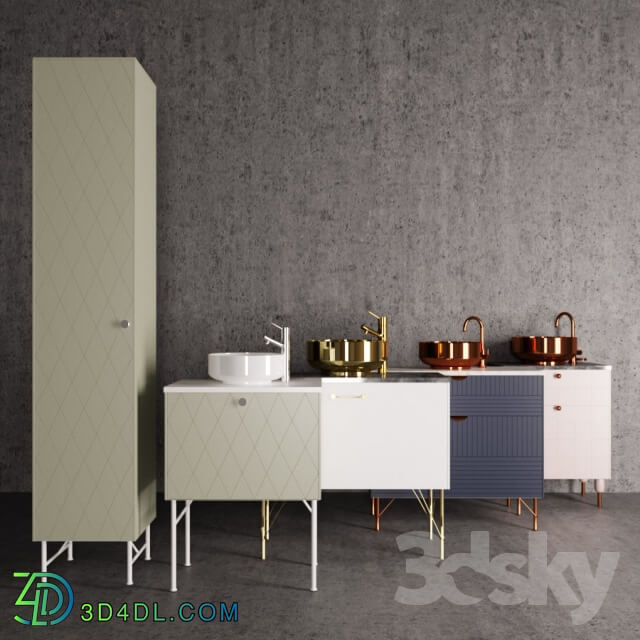 Bathroom furniture - The range of furniture for SU _quot_SUPERFRONT_quot_