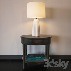 Table lamp - Ella White Table Lamp 