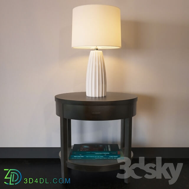 Table lamp - Ella White Table Lamp