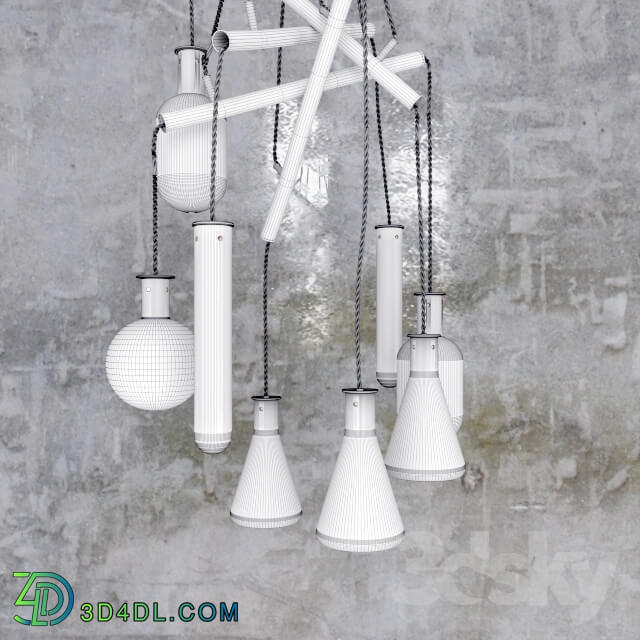 Ceiling light - Suspension _quot_Provella 8er_quot_