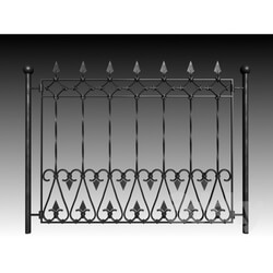 Other architectural elements - the fence -2 