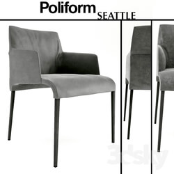 Chair - Poliform Seattle 