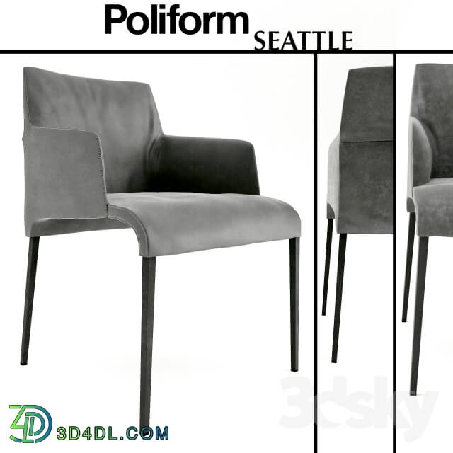 Chair - Poliform Seattle