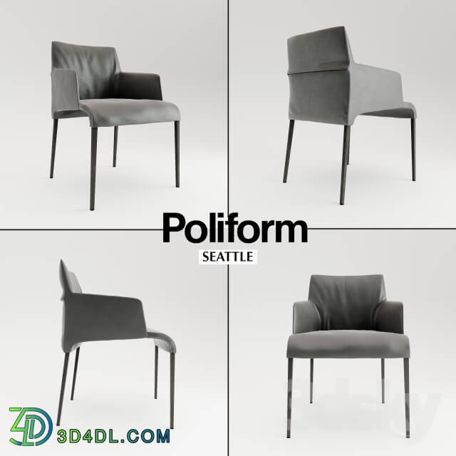 Chair - Poliform Seattle