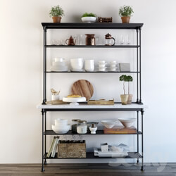 Other kitchen accessories - Shelving in the kitchen 