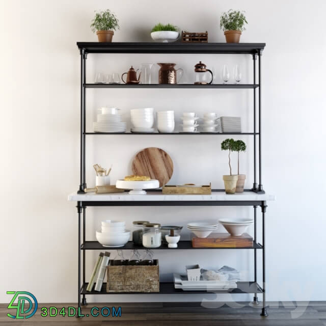 Other kitchen accessories - Shelving in the kitchen