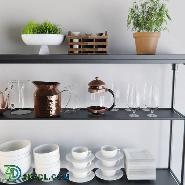 Other kitchen accessories - Shelving in the kitchen