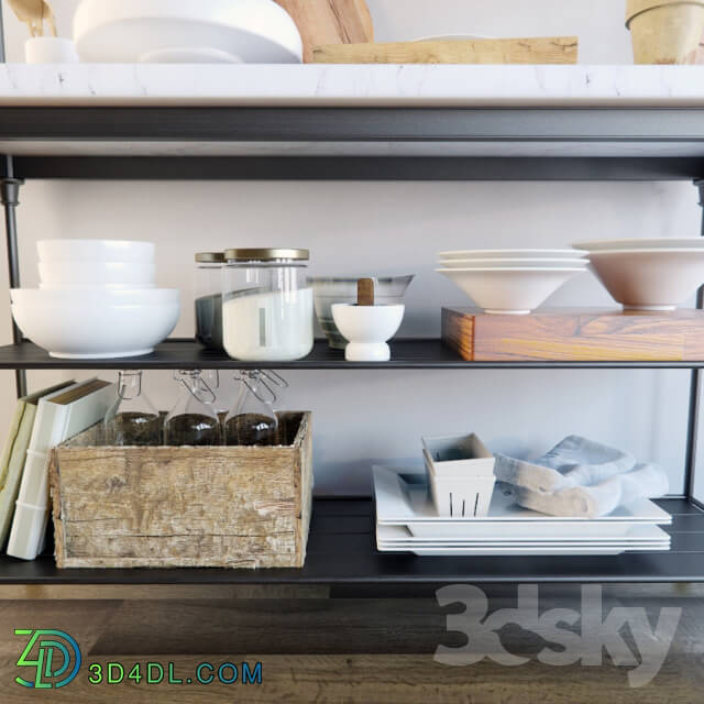 Other kitchen accessories - Shelving in the kitchen