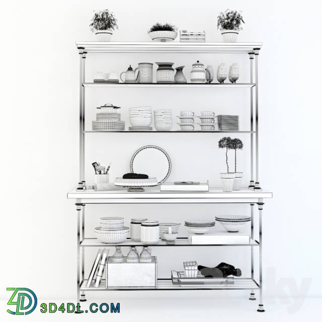 Other kitchen accessories - Shelving in the kitchen