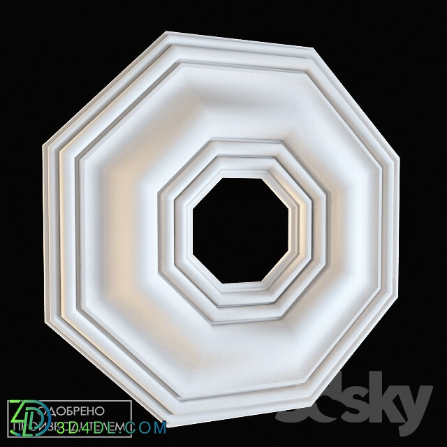 Decorative plaster - Socket