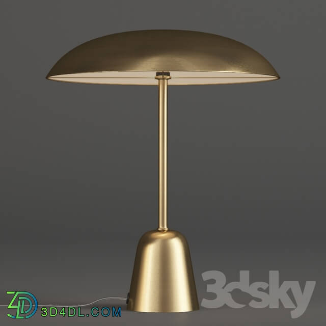 Table lamp - John Lewis LED Table Lamp Satin Brass